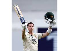 
      
      Steve Smith injured in nets, but quick return calms fears
      
      