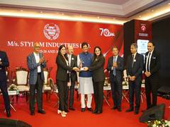 
      
      Stylam Industries Limited Wins Export Excellence Award
      
      