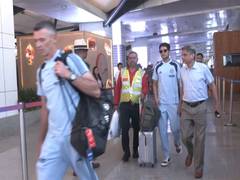 
      
      Encouraging signs for India as skipper Gill arrives at Guwahati
      
      