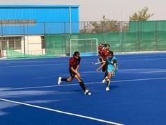 
      
      Day 5 Results: 3rd Hockey India Sub Junior Women Academy C'ships
      
      