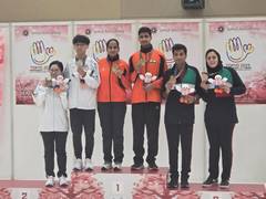 
      
      Deaflympics 2025 : Abhinav, Pranjali clinch mixed air pistol gold
      
      