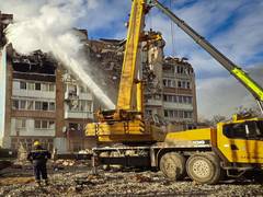 
      
      Ukraine: 25 killed, 73 injured in Russian strikes on Ternopil
      
      