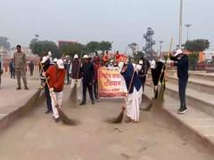 
      
      Municipal corporation launches cleanliness drive in Ayodhya
      
      