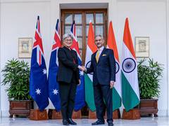 
      
      EAM Jaishankar welcomes Australian Foreign Minister Penny Wong
      
      