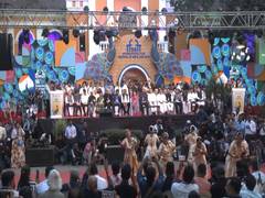 
      
      IFFI 2025 opens with cinema-themed tableaus
      
      