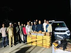 
      
      Assam police seize massive drug haul in 3 back-to-back operations
      
      