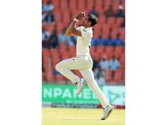 
      
      Mitchell Starc secures best ever bowling figures at Optus Stadium
      
      
