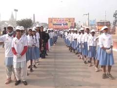 
      
      Children lead cleanliness drive in Ayodhya
      
      