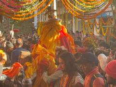
      
      Uttarakhand: Lord Madmaheshwar's idol installed at winter seat in
      
      
