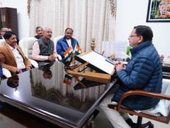 
      
      SIDCUL Entrepreneur Welfare Society delegation meets Dhami
      
      