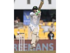 
      
      SA's Muthusamy joins elite list with maiden Test ton at Guwahati
      
      