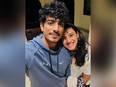 
      
      Smriti Mandhana, Palaash Muchhal groove to 'Tene Leke'
      
      