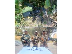 
      
      BSF neutralises three drones along Punjab border
      
      