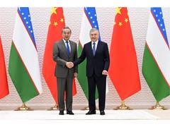 
      
      Uzbekistan’s President meets China's Foreign Minister
      
      