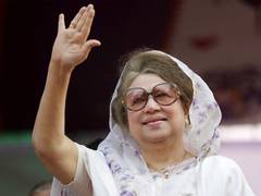 
      
      Former Bangladesh PM Khaleda Zia hospitalised 
      
      
