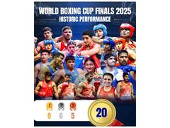 
      
      PM Modi hails Indian boxers for medals in World Boxing Cup finals
      
      