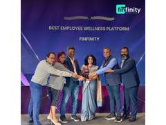 
      
      Finfinity Triumphs as Best Employee Wellness Platform at the HR
      
      