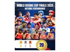 
      
      Dhami hails India’s 20-medal haul at World Boxing Cup Finals
      
      