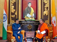 
      
      Rijiju meets Bhutan PM, King; highlights deep bilateral ties
      
      