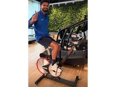 
      
      Injured Shreyas Iyer starts training
      
      