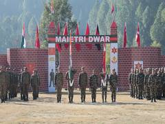 
      
      India-Nepal Joint Military Exercise Suryakiran underway in Uttara
      
      
