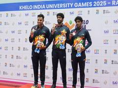 
      
       KIUG 2025: Cyclist Meenakshi Rohilla clinches first gold 
      
      