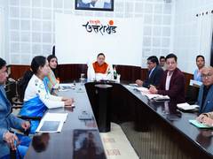
      
      CM Dhami launches MGNREGA workers under the Uttarakhand Building
      
      