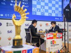 
      
      FIDE World Cup 2025: Wei-Sindarov final goes into tiebreak
      
      