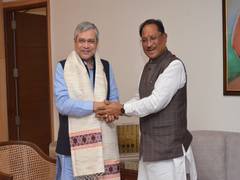 
      
      Chhattisgarh CM meets Railway Minister Vaishnaw
      
      