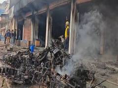 
      
      Fire erupts at Kota EV showroom; electric bikes reduced to ashes
      
      