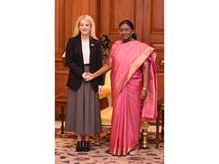 
      
      Murmu meets parliamentry delegation from Cyprus
      
      