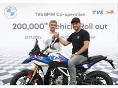 
      
      TVS Motor Company & BMW Motorrad Surpass 2 Lakh Units Milestone
      
      
