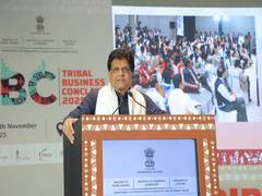 
      
      Piyush Goyal announces strong push for exports at Tribal Business
      
      