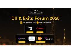 
      
      IVCA's DII & Exits Forum 2025 to Bring Policymakers and Investors
      
      