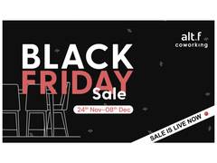 
      
      alt.f coworking Launches Exclusive Black Friday 2025 Sale 
      
      