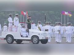 
      
      CDS General Anil Chauhan reviews INA Ezhimala PoP
      
      