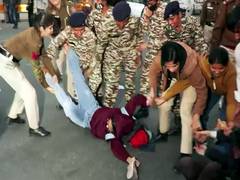 
      
      Delhi Police opposes bail in India Gate protest case
      
      