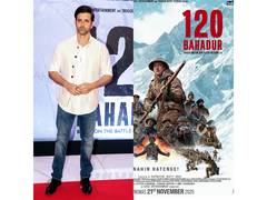 
      
      Hrithik Roshan praises Farhan Akhtar's '120 Bahadur'
      
      