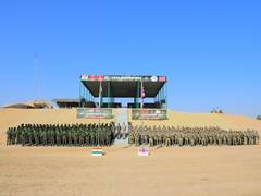 
      
      UK & India concluded the eighth edition of biennial army exercise
      
      