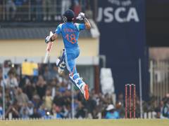 
      
      Virat's ton, fifties from Rohit, KL take Ind to 349/8 in 1st ODI
      
      