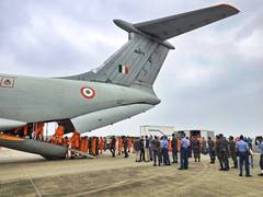 
      
      Op Sagar Bandhu: IAF airlifts NDRF teams from Pune
      
      