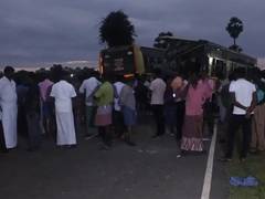 
      
      Tamil Nadu bus collision leaves 11 dead, over 20 injured
      
      