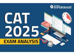 
      
      CAT 2025 Exam Analysis by Supergrads Check Difficulty Level
      
      