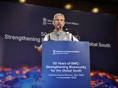 
      
      EAM highlights India’s commitment to full BWC
      
      