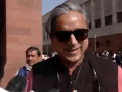 
      
      Tharoor says he missed Congress meet because he was on a plane
      
      