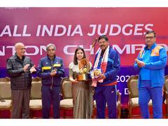 
      
      Historic First All India Judges Badminton Championship Concludes 
      
      