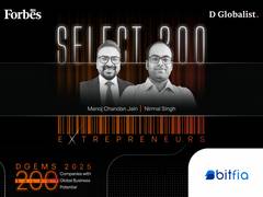 
      
      Bitfia selected for Forbes DGEMS 2025
      
      