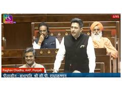 
      
      AAP’s Raghav Chadha welcomes CP Radhakrishnan as RS Chairman
      
      