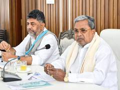 
      
      Dy CM Shivakumar, CM Siddaramaiah expected to meet today
      
      
