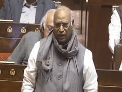 
      
      Kharge demands immediate discussion in Rajya Sabha
      
      